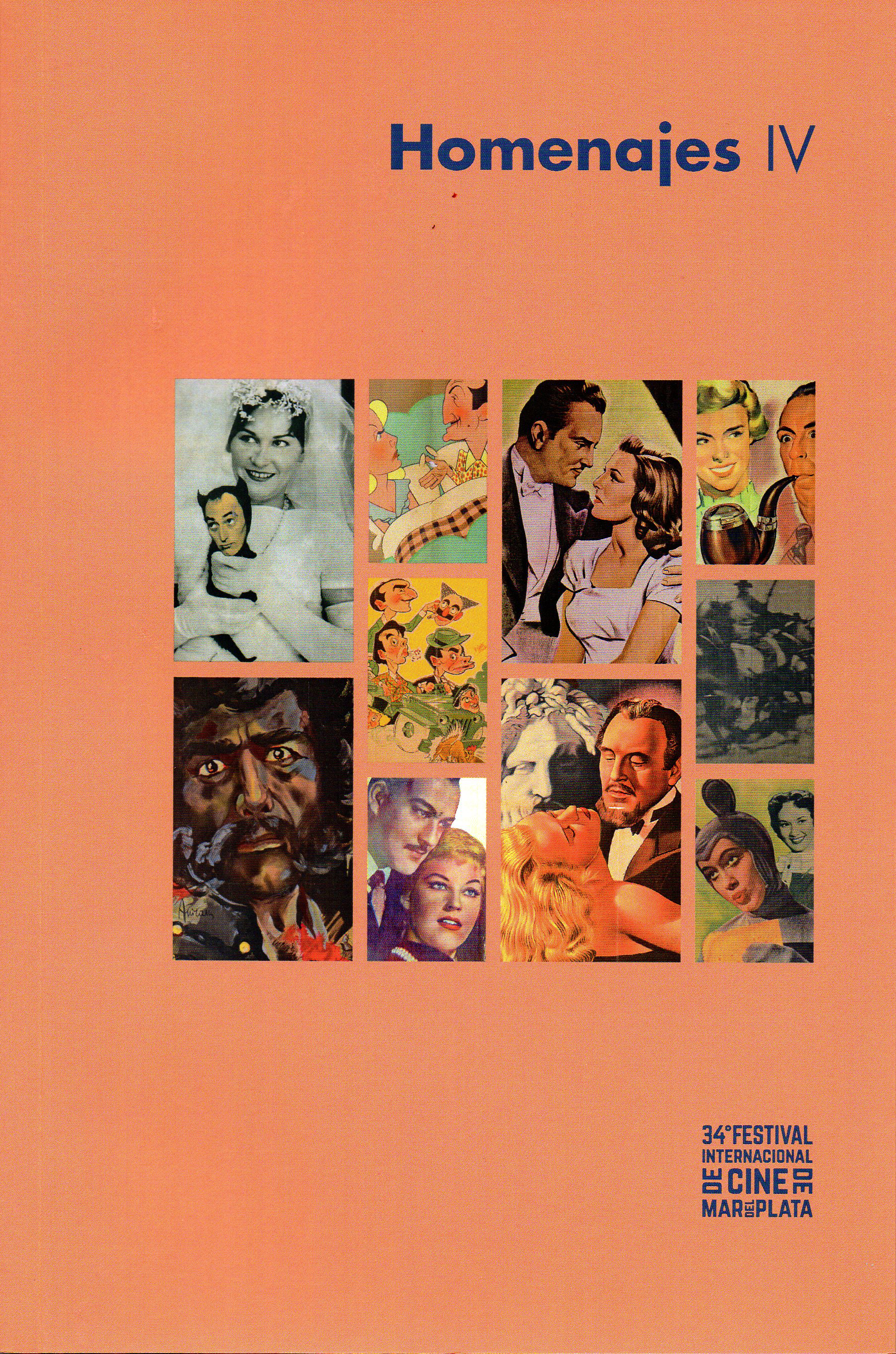 Tapa de Homenajes IV, 34º Festival Internacional de Cine de Mar del Plata